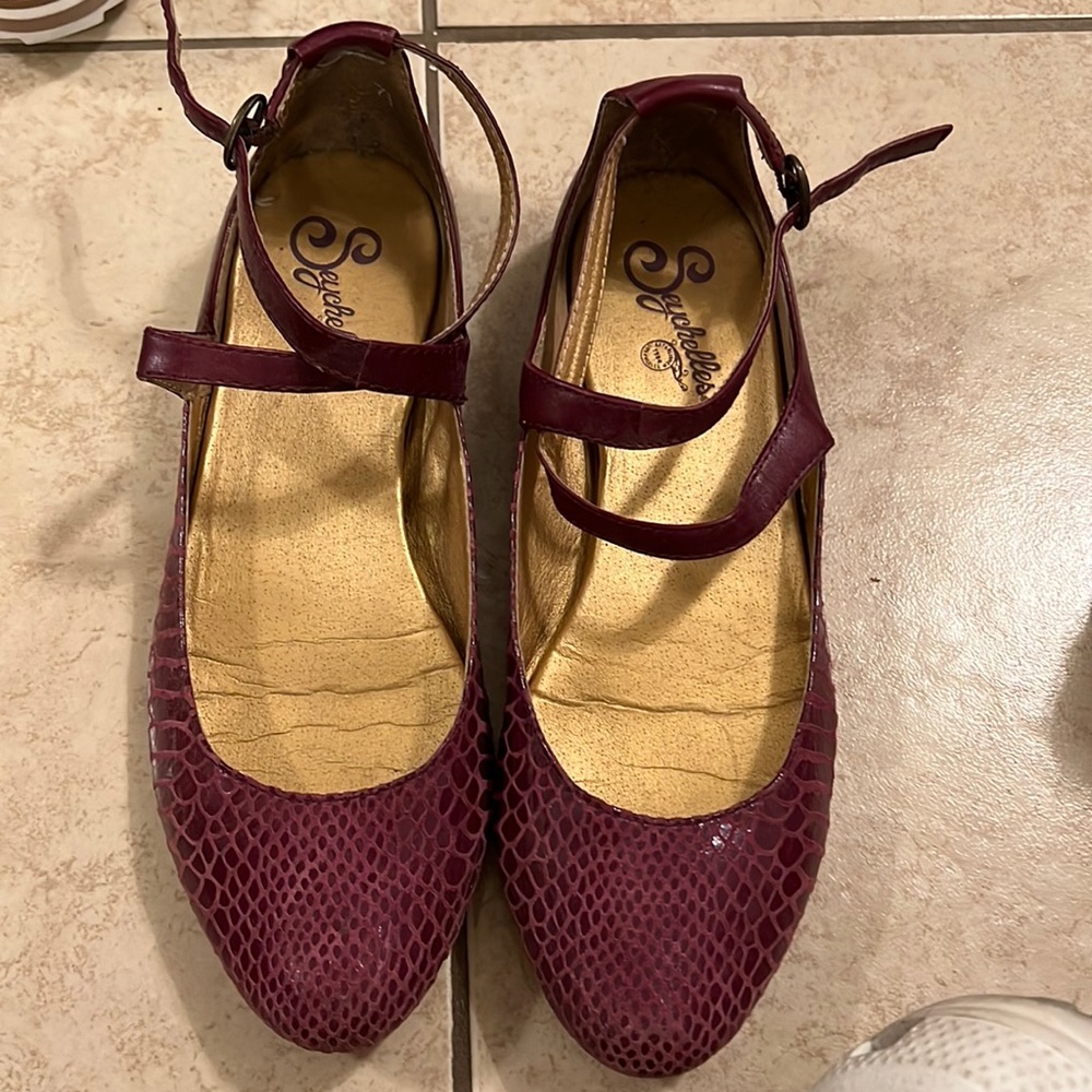 Purple flats